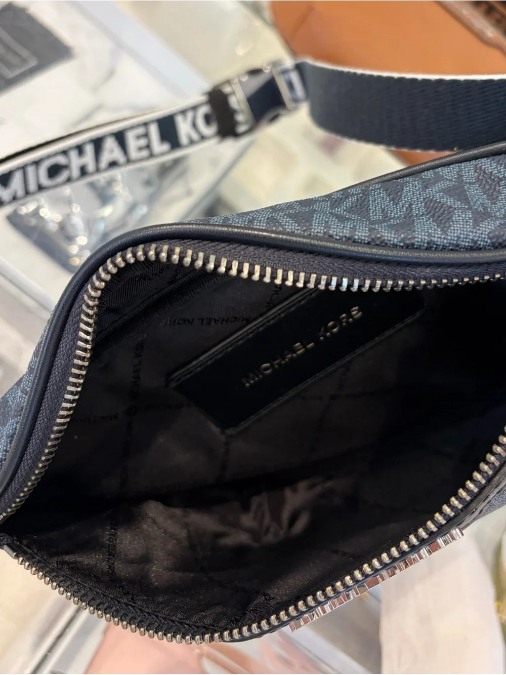 Michael Kors Cooper Mini Logo Belt Bag Crossbody Unisex